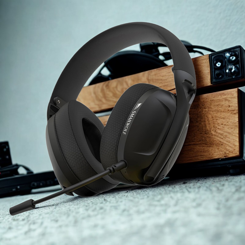 Casque Gaming SmailWolf L80 – Sans Fil 3-en-1