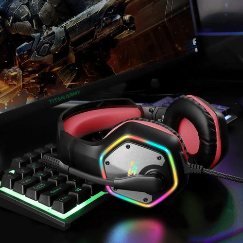 Casque Gaming EKSA E1000 7.1 Surround RGB pour PC, PS4, PS5 – Micro Antibruit, USB